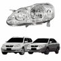 Farol Toyota Corolla Fielder 2003 Até 2008 Mascara Cromada Lado Esquerdo Motorista