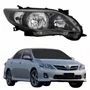 Farol Toyota Corolla Xrs 2012 Até 2014 Máscara Negra Lado Direito Passageiro