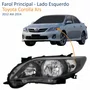 Farol Toyota Corolla Xrs 2012 Até 2014 Máscara Negra Lado Esquerdo Motorista