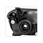 Farol Toyota Etios 2012 Até 2020 Máscara Cromada Carcaça Preta Lado Esquerdo Motorista