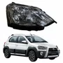 Farol Principal Toyota Etios Cross 2012 Até 2019 Carcaça Preta Lado Direito Passageiro