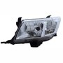 Farol Toyota Hilux Srv 2012 Até 2015 Máscara Cromada Lado Esquerdo Motorista
