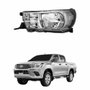 Farol Toyota Hilux Srv 2016 2017 2018 2019 Sem Led Lado Esquerdo Motorista