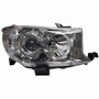 Farol Toyota Hilux Sw4 2009 2010 2011 Mascara Cromada Lado Direito Passageiro