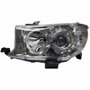 Farol Toyota Hilux Sw4 2009 2010 2011 Mascara Cromada Lado Esquerdo Motorista