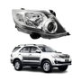Farol Toyota Hilux Sw4 2012 Até 2015 Máscara Cromada Lado Direito Passageiro