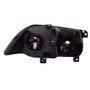 Farol Vw Bora 2007 Até 2012 Máscara Cromada Lado Esquerdo Motorista