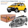 Farol Vw Crossfox 2005 Até 2010 Original Arteb Máscara Cromada Lado Esquerdo Motorista