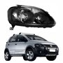 Farol Principal Vw Crossfox 2008 2009 2010 Máscara Negra Lado Direito Passageiro