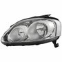 Farol Vw Fox 2008 2009 2010 Máscara Cromada Lado Esquerdo Motorista