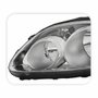 Farol Vw Fox 2008 2009 2010 Máscara Cromada Lado Esquerdo Motorista