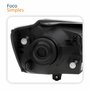 Farol Principal Vw Fox 2011 2012 2013 2014 Foco Simples Lado Esquerdo Motorista