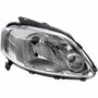 Farol Vw Fox 2003 Até 2009 Crossfox 2005 Até 2010 Spacefox 2005 Até 2009 Foco Simples Mascara Cromada Lado Direito Passageiro