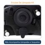 Farol Vw Fox 2003 Até 2009 Crossfox 2005 Até 2010 Spacefox 2005 Até 2009 Máscara Negra Lado Direito Passageiro