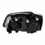 Farol Vw Fox 2011 Até 2014 Máscara Negra Lado Direito Passageiro