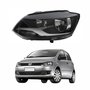 Farol Vw Fox 2011 Até 2014 Máscara Negra Lado Esquerdo Motorista