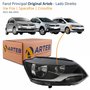 Farol Vw Fox Spacefox Crossfox 2011 Até 2014 Original Arteb Máscara Negra Lado Direito Passageiro