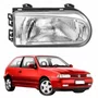 Farol Vw Gol G2 1995 Até 1999 Foco Simples Máscara Cromada Lado Direito Passageiro