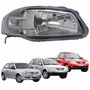 Farol Principal Vw Gol G4 2005 Até 2008 Parati G4 2005 Até 2012 Saveiro G4 2005 Até 2009 Original Arteb Máscara Cinza Lado Direito Passageiro