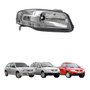 Farol Vw Gol G4 2005 Até 2008 Parati G4 2005 Até 2012 Saveiro G4 2005 Até 2009 Mascara Cromada Lado Direito Passageiro