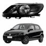 Farol Vw Gol G5 2009 Até 2013 Máscara Negra Lado Esquerdo Motorista