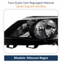 Farol Vw Gol G5 2009 Até 2013 Máscara Negra Lado Esquerdo Motorista