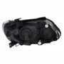Farol Vw Gol Voyage G5 2009 Até 2012 Saveiro G5 2009 Até 2013 Máscara Cromada Lado Esquerdo Motorista