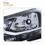 Farol Principal Vw Gol G7 2016 Até 2018 Voyage G7 2017 2018 Saveiro G7 2018 Até 2020 Foco Simples Friso Cromado Lado Esquerdo Motorista