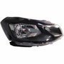 Farol Vw Gol G7 2016 Até 2018 Voyage G7 2017 Até 2018 Saveiro G7 2018 Até 2020 Foco Simples Friso Preto Lado Direito Passageiro