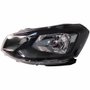Farol Vw Gol G7 2016 Até 2018 Voyage G7 2017 Até 2018 Saveiro G7 2018 Até 2020 Foco Simples Friso Preto Lado Esquerdo Motorista