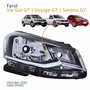 Farol Principal Vw Gol G7 2016 Até 2018 Voyage G7 2017 2018 Saveiro G7 2018 Até 2020 Foco Simples Friso Cromado Lado Direito Passageiro