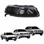 Farol VW Gol Saveiro Parati G3 1999 Até 2005 Foco Duplo Máscara Negra Lado Direito Passageiro