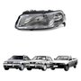 Farol Vw Gol Parati Saveiro G3 1999 Até 2005 Mascara Cromada Lado Esquerdo Motorista