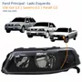 Farol VW Gol Saveiro Parati G3 1999 Até 2005 Foco Duplo Máscara Negra Lado Esquerdo Motorista