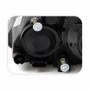 Farol Vw Gol Voyage G5 2008 Até 2012 Saveiro G5 2008 Até 2013 Máscara Cromada Defletor Logo Lado Direito Passageiro