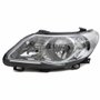 Farol Vw Gol Voyage G5 2008 Até 2012 Saveiro G5 2008 Até 2013 Máscara Cromada Defletor Malha Lado Esquerdo Motorista