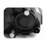 Farol Vw Gol Voyage G5 2008 Até 2012 Saveiro G5 2008 Até 2013 Máscara Cromada Defletor Malha Lado Esquerdo Motorista