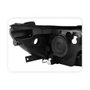 Farol VW Gol Voyage G5 2009 Até 2012 Saveiro G5 2009 Até 2013 Foco Simples Cromada Lado Esquerdo Motorista