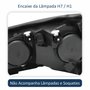 Farol Vw Gol Voyage G6 2013 Até 2016 Saveiro G6 2014 Até 2016 Original Arteb Foco Duplo Máscara Negra Lado Direito Passageiro