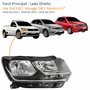Farol Vw Gol Voyage G8 2018 Até 2023 Saveiro G7 2016 Até 2022 Foco Duplo Lado Direito Passageiro