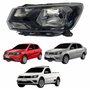 Farol Vw Gol Voyage G8 2018 Até 2023 Saveiro G7 2016 Até 2022 Original Arteb Lado Esquerdo Motorista