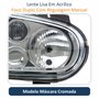 Farol Vw Golf 1999 até 2006 Original Arteb Máscara Cromada Lado Direito Passageiro