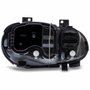 Farol Vw Golf 1999 até 2006 Máscara Cromada Lado Direito Passageiro