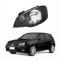 Farol Vw Golf 2007 Até 2014 Máscara Negra Lado Esquerdo Motorista