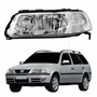 Farol VW Parati G3 1999 Até 2005 Foco Duplo Máscara Cromada Lado Esquerdo Motorista