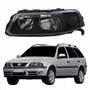 Farol VW Parati G3 1999 Até 2005 Foco Duplo Máscara Negra Lado Esquerdo Motorista