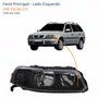 Farol VW Parati G3 1999 Até 2005 Foco Duplo Máscara Negra Lado Esquerdo Motorista