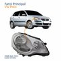 Farol Principal Vw Polo 2008 Até 2015 Máscara Cromomix Lado Direito Passageiro