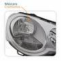 Farol Principal Vw Polo 2008 Até 2015 Máscara Cromomix Lado Direito Passageiro