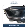 Farol Principal Vw Polo 2023 2024 2025 Full Led Lado Esquerdo Motorista
